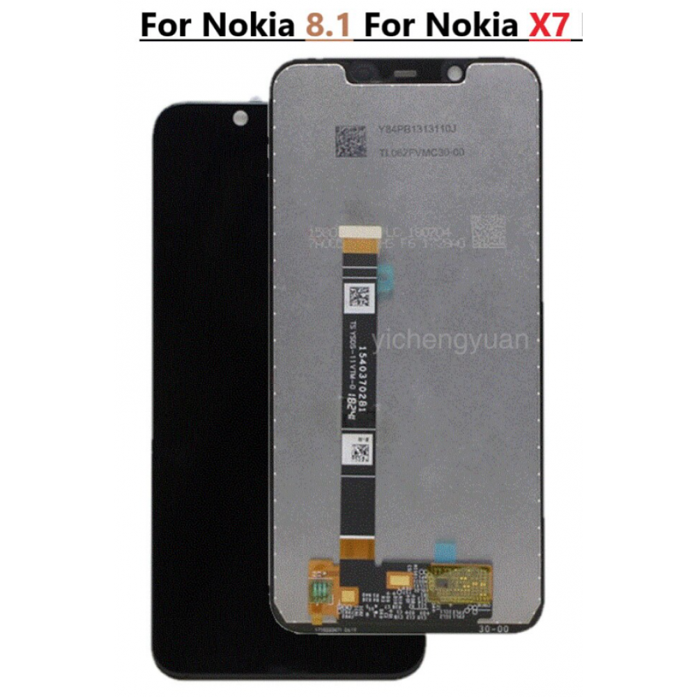 Display Assembly For Nokia 8.1 Nokia X7