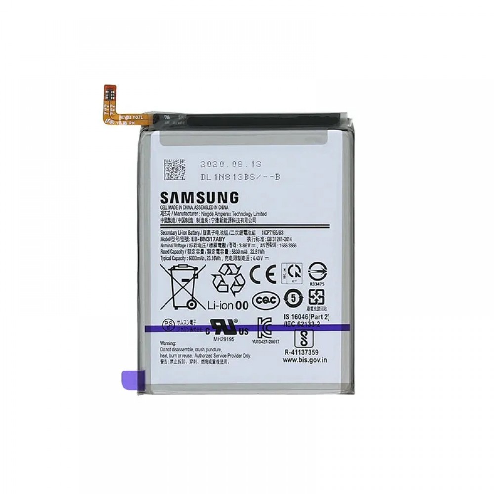 Original Samsung Galaxy M31s Battery EB-BM317ABY - 6000mAh.